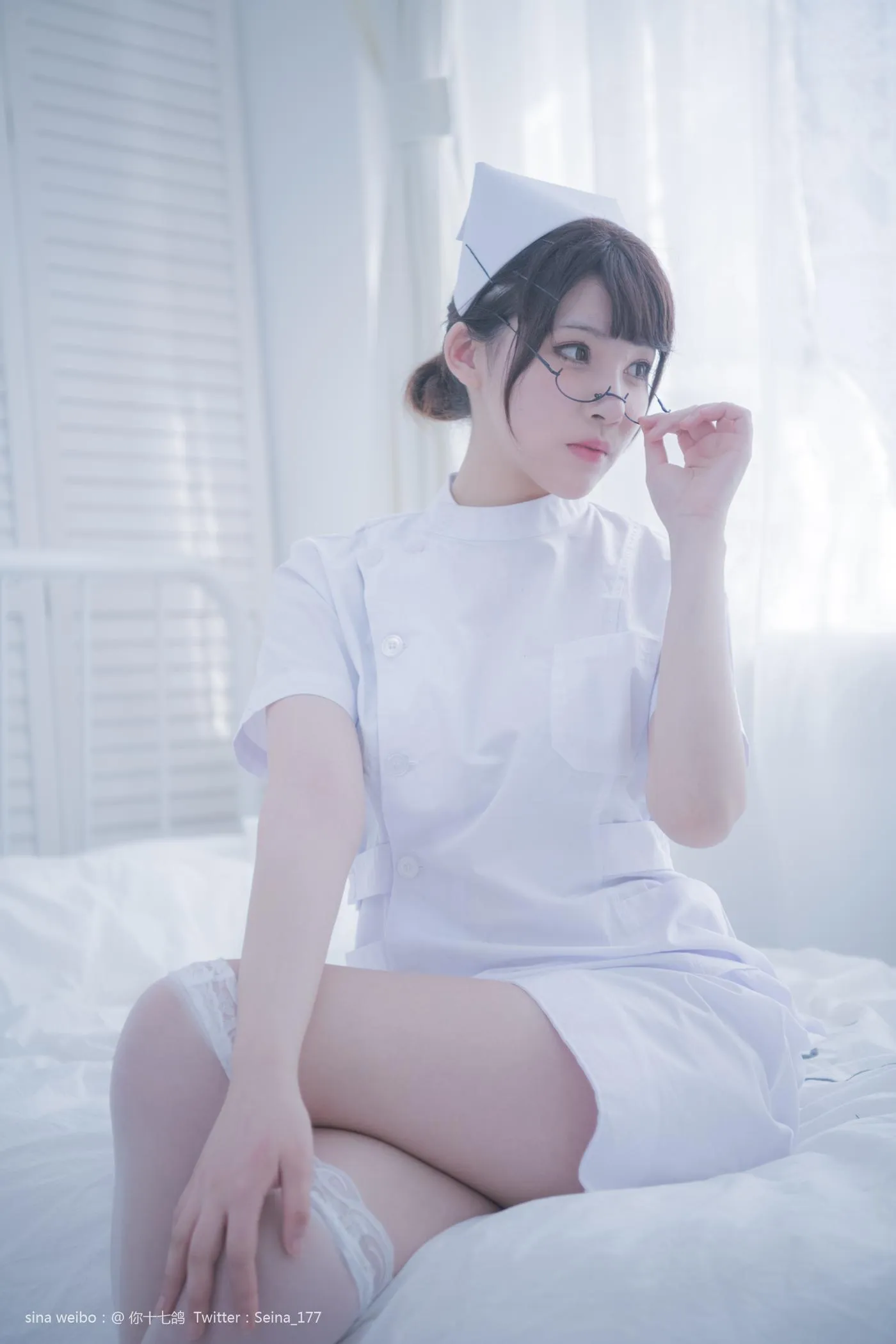 你十七鸽 – NO.03 白色护士-白色护士成片 [51P]插图7